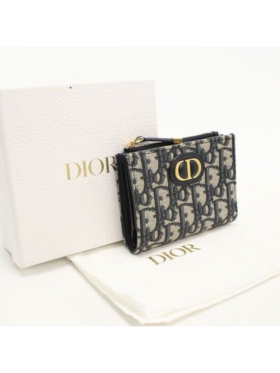 Christian Dior Handbags - Dior Dahlia Wallet 30 Montaigne Bifold Oblique